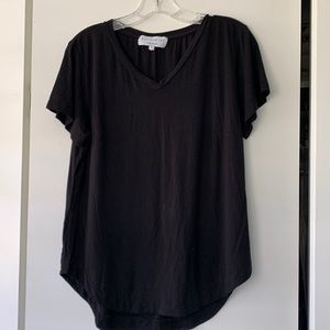 Allison Izu Becca V Neck Vintage Black
